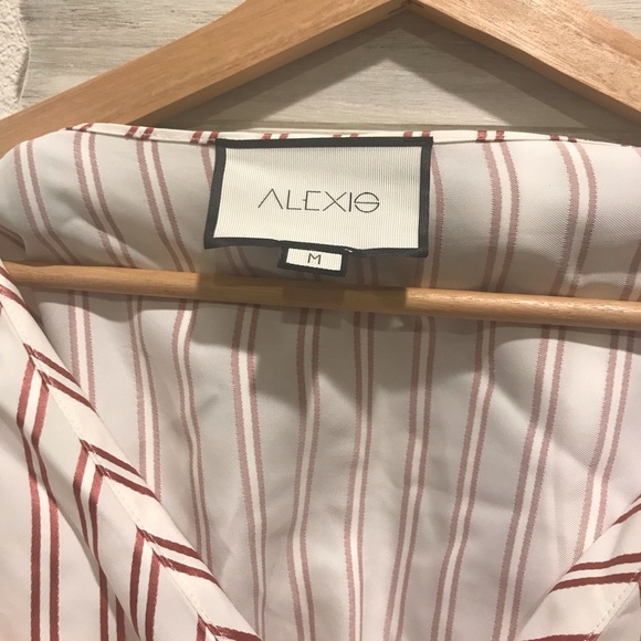 Alexis Striped Off-Shoulder Ruffle Top - Picture 6 of 7